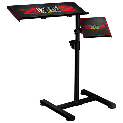 Next Level Racing Free Standing Keyboard and Mouse Stand - Black/Red