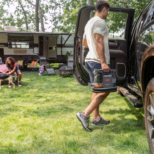 Nettoyeur de tapis portatif sans fil Little Green de Bissell