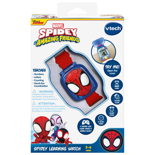 VTech Spidey and His Amazing Friends Spidey Learning Watch - English