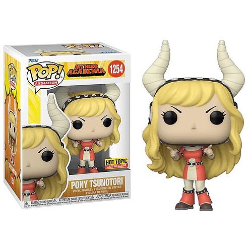 FUNKO  Pop Animation My Hero Academia Vinyl Figure Pony Tsunotori #1254 Hot Topic Exclusive