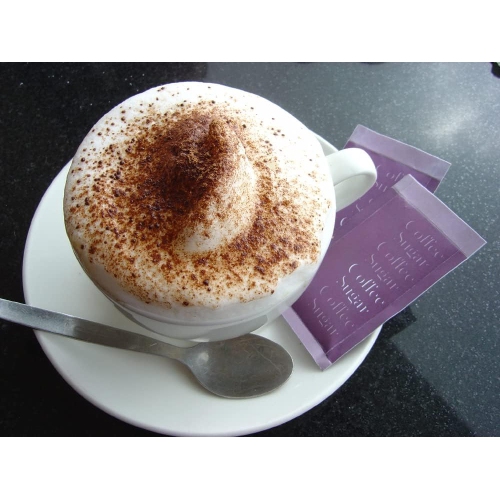 Machine à mousser le lait électrique portative en acier inoxydable machine à piles, mélangeur à boissons avec fouet pour cappuccino, café, latte,