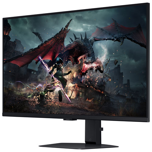 Samsung Odyssey G5 32" WQHD 180Hz 1ms GTG IPS LCD G-Sync/FreeSync Gaming Monitor - Black