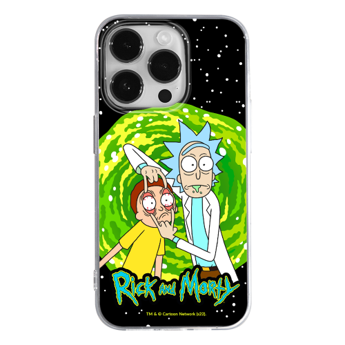 Warner Bros. Rick and Morty Case for IPHONE 15 PLUS pattern Rick