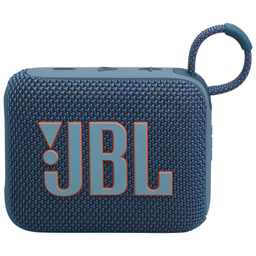 JBL Go 4 Waterproof Bluetooth Wireless Speaker - Blue