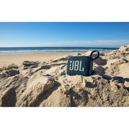 Haut-parleur sans fil Bluetooth étanche GO 4 de JBL - Bleu