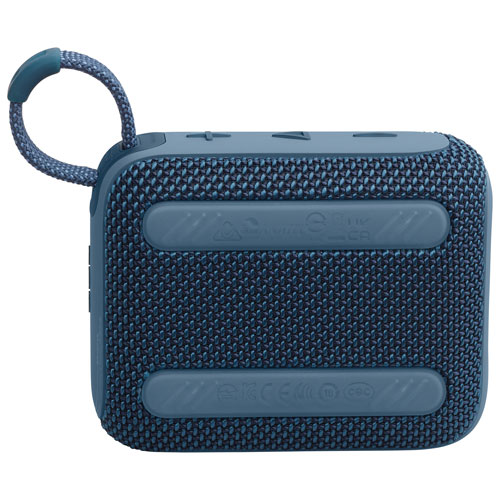 Haut-parleur sans fil Bluetooth étanche GO 4 de JBL - Bleu