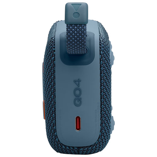 Haut-parleur sans fil Bluetooth étanche GO 4 de JBL - Bleu