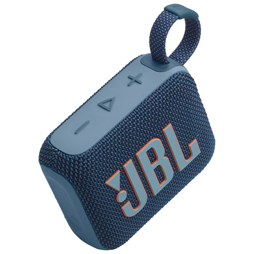 Haut-parleur sans fil Bluetooth étanche GO 4 de JBL - Bleu