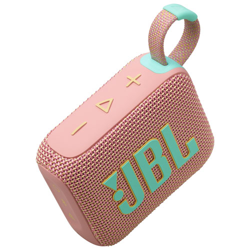 Haut-parleur sans fil Bluetooth étanche Go 4 de JBL - Rose