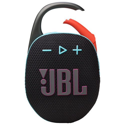 Haut-parleur sans fil Bluetooth étanche Clip 5 de JBL - Noir de fantaisie