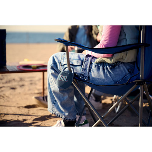 Haut-parleur sans fil Bluetooth étanche Clip 5 de JBL - Bleu