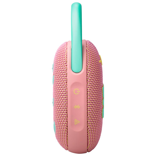 JBL Clip 5 Waterproof Bluetooth Wireless Speaker - Pink