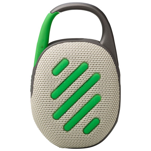 JBL Clip 5 Waterproof Bluetooth Wireless Speaker - Sand