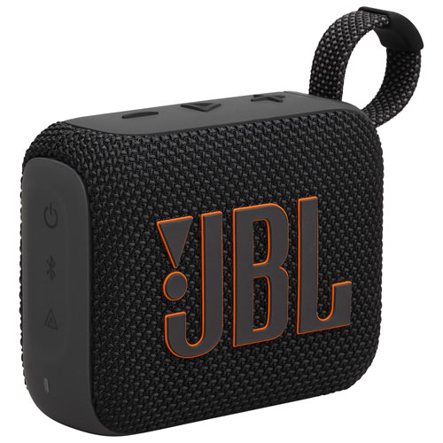 Haut-parleur sans fil Bluetooth étanche GO 4 de JBL - Noir