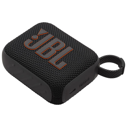 Haut-parleur sans fil Bluetooth étanche GO 4 de JBL - Noir