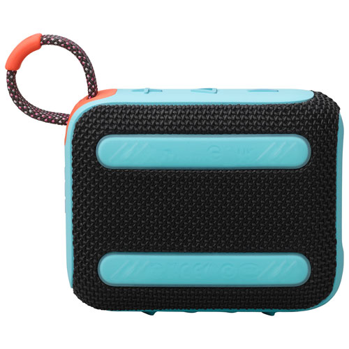 Haut-parleur sans fil Bluetooth étanche GO 4 de JBL - Noir de fantaisie