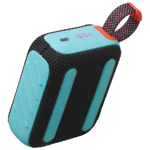 Haut-parleur sans fil Bluetooth étanche GO 4 de JBL - Noir de fantaisie