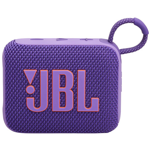 JBL Go 4 Waterproof Bluetooth Wireless Speaker - Purple