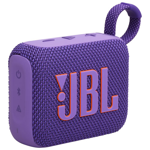 Haut-parleur sans fil Bluetooth étanche Go 4 de JBL - Violet