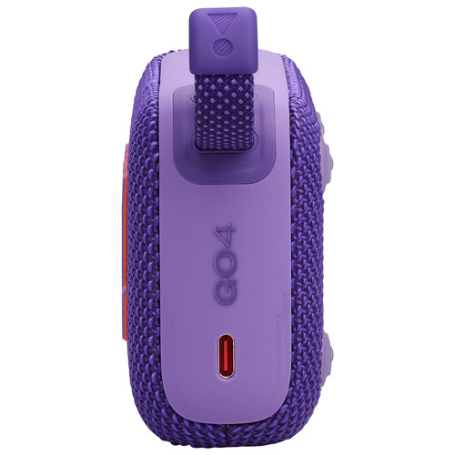 Haut-parleur sans fil Bluetooth étanche Go 4 de JBL - Violet