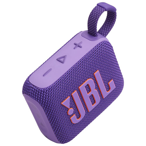 Haut-parleur sans fil Bluetooth étanche Go 4 de JBL - Violet