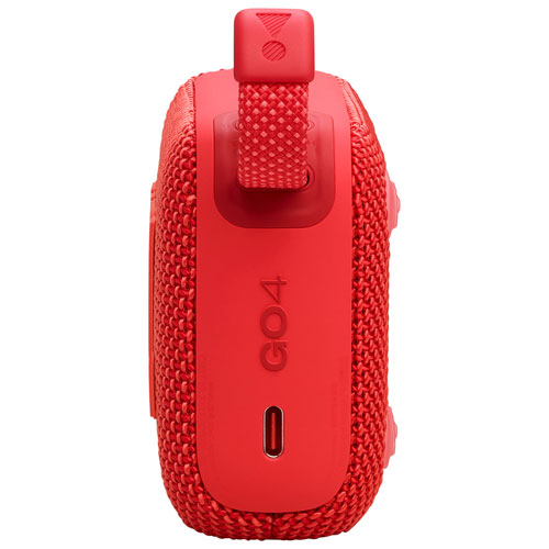 Haut-parleur sans fil Bluetooth étanche GO 4 de JBL - Rouge