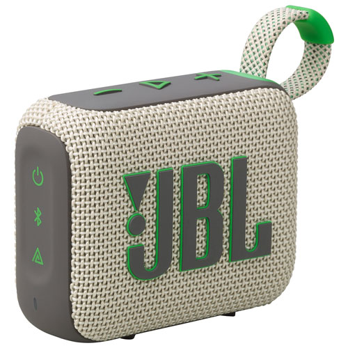 JBL Go 4 Waterproof Bluetooth Wireless Speaker - Sand