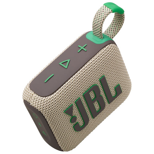 JBL Go 4 Waterproof Bluetooth Wireless Speaker - Sand