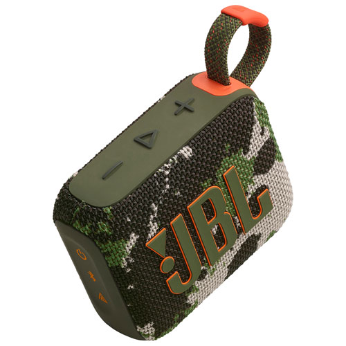 Haut-parleur sans fil Bluetooth étanche Go 4 de JBL - Camouflage