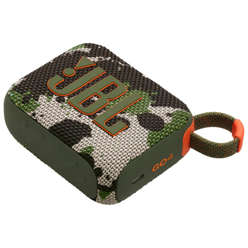 Haut-parleur sans fil Bluetooth étanche Go 4 de JBL - Camouflage