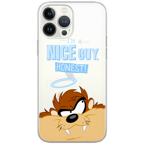 Warner Bros Étui Looney Tunes pour iPhone 14 motif : Tasmanian 003