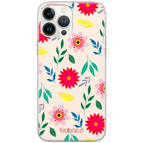 Étui Babaco pour iPhone 11 motif : Fleurs 010