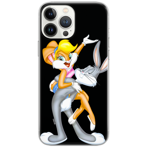 Warner Bros Étui Looney Tunes pour iPhone 14 PRO motif : Lola & Bugs 001