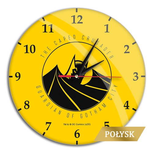 Warner Bros Motif d'horloge murale c.c. : Batman 001