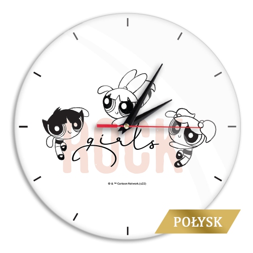 Warner Bros Horloge murale Powerpuff Girls : Les Super Nanas 039