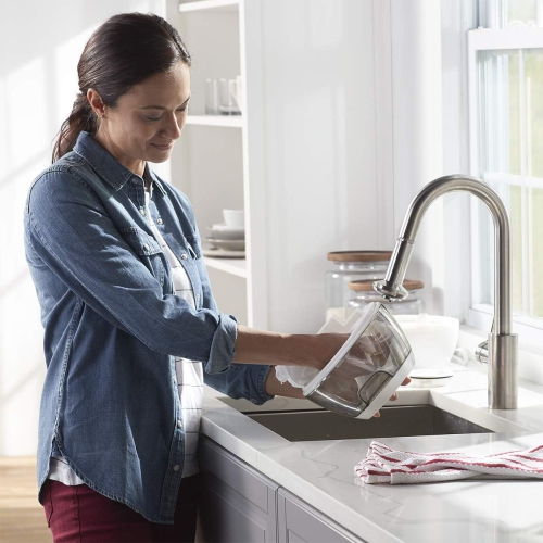 Humidificateur ultrasonique à vapeur froide MistMate™ de Honeywell, blanc, avec commande de vapeur réglable, arrêt automatique, fonctionnement