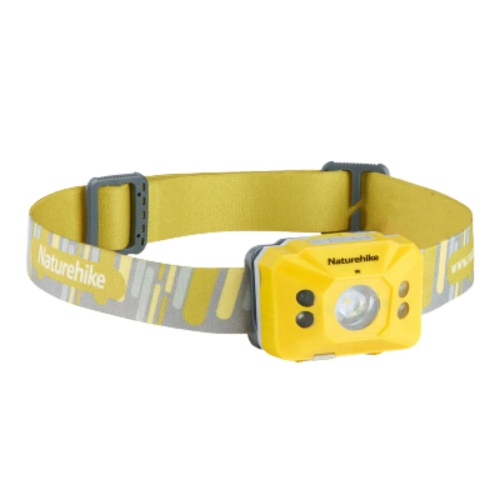 NATUREHIKE  Portable Headlamp | Motion Detection Function for Night Guard In Yellow