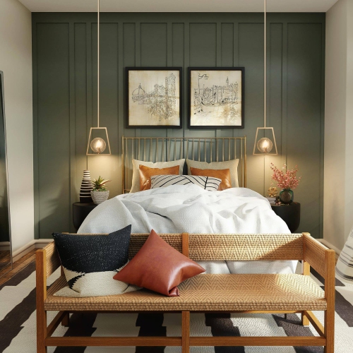 Modern Kitchen Island Pendant Light, Brass Gold and Globe Glass Modern/Contemporary Clear Glass Globe LED Mini Hanging Pendant Light