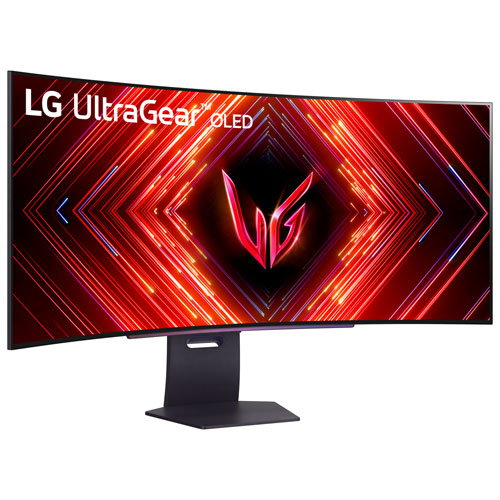 LG UltraGear 45" 1440p WQHD 240Hz 0.03ms GTG Curved OLED G-Sync FreeSync Gaming Monitor (45GS95QE-B)