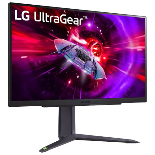 LG 27" QHD 180Hz 1ms GTG IPS LCD G-Sync FreeSync Monitor - Black