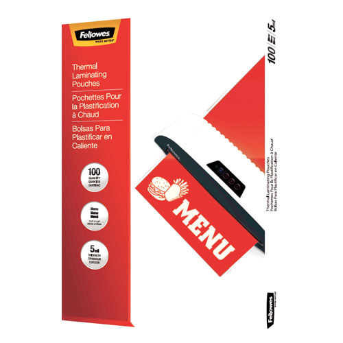 Fellowes 11.5"x17.5" Thermal Laminating Pouches - 5 mil - 100 Pack