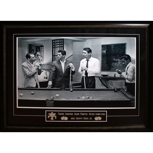 Frameworth The Rat Pack Framed Pool Print