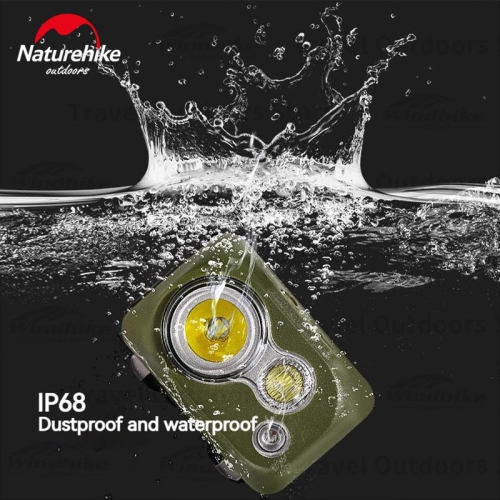 Naturehike Headlamp AAA Mustard Yellow | Waterproof Light Outdoor Fishing Light