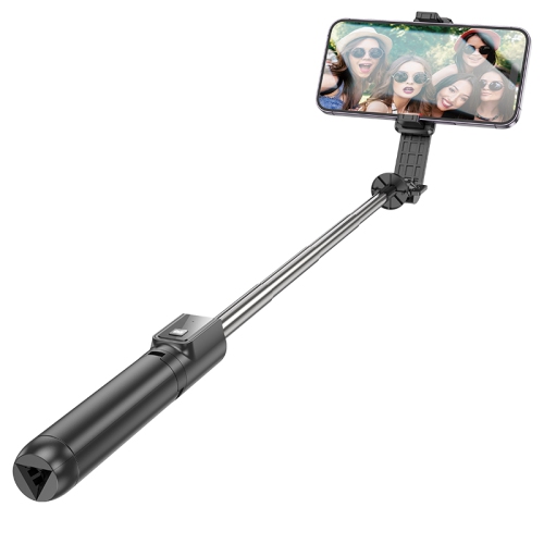 BOROFONE BY11 Bluetooth Remote Control Selfie Stick With Tripod Desktop Stand Self-Timer Portable Stretchable Holder Anti-Shake Stabilizer