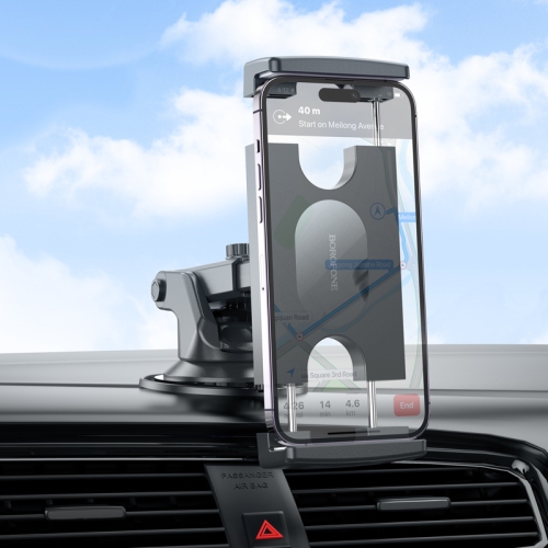 BOROFONE BH100 Universal Dashboard / Windshield Magnetic Sticky Suction Cup Car Cell Phone Mount Holder for iPhone Samsung Smartphones