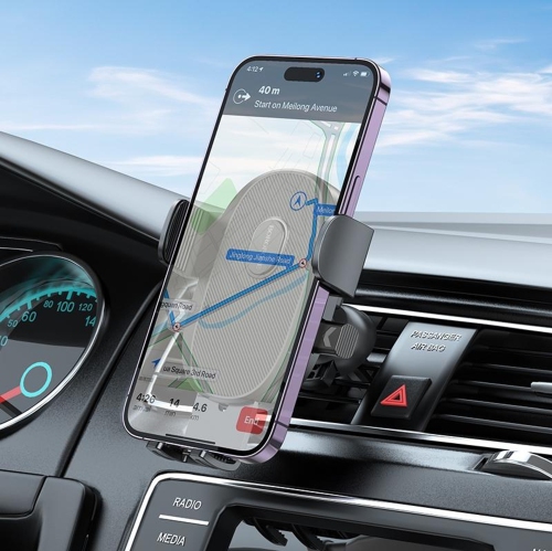 BOROFONE BH92 Car Air Outlet Holder ABS One-key Auto Clamping Chracket