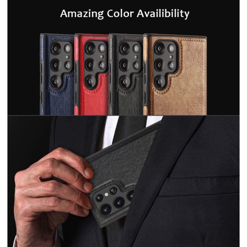 Leather Phone Case for Samsung S24 ULTRA, Back Cover Hi Quality Premium Leather Cover Case - FREE SHIPPING