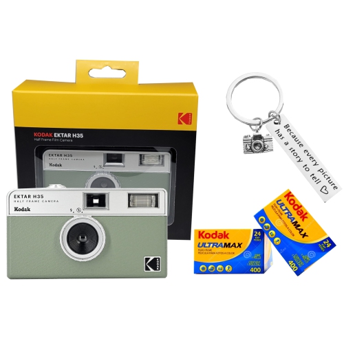 Kodak Ektar H35 Half-Frame Retro Camera Bundled with Kodak