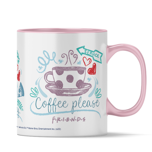 FRIENDS Warner Bros.  Mug Pattern:  053, 330Ml