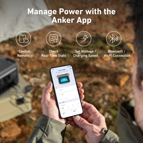 Anker SOLIX C800X Portable Power Station--768Wh | 1200W